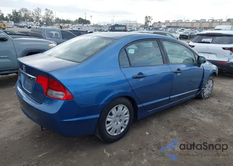 2011 Honda Civic Vp из США, поврежденный, VIN 2HGFA1F32BH529206